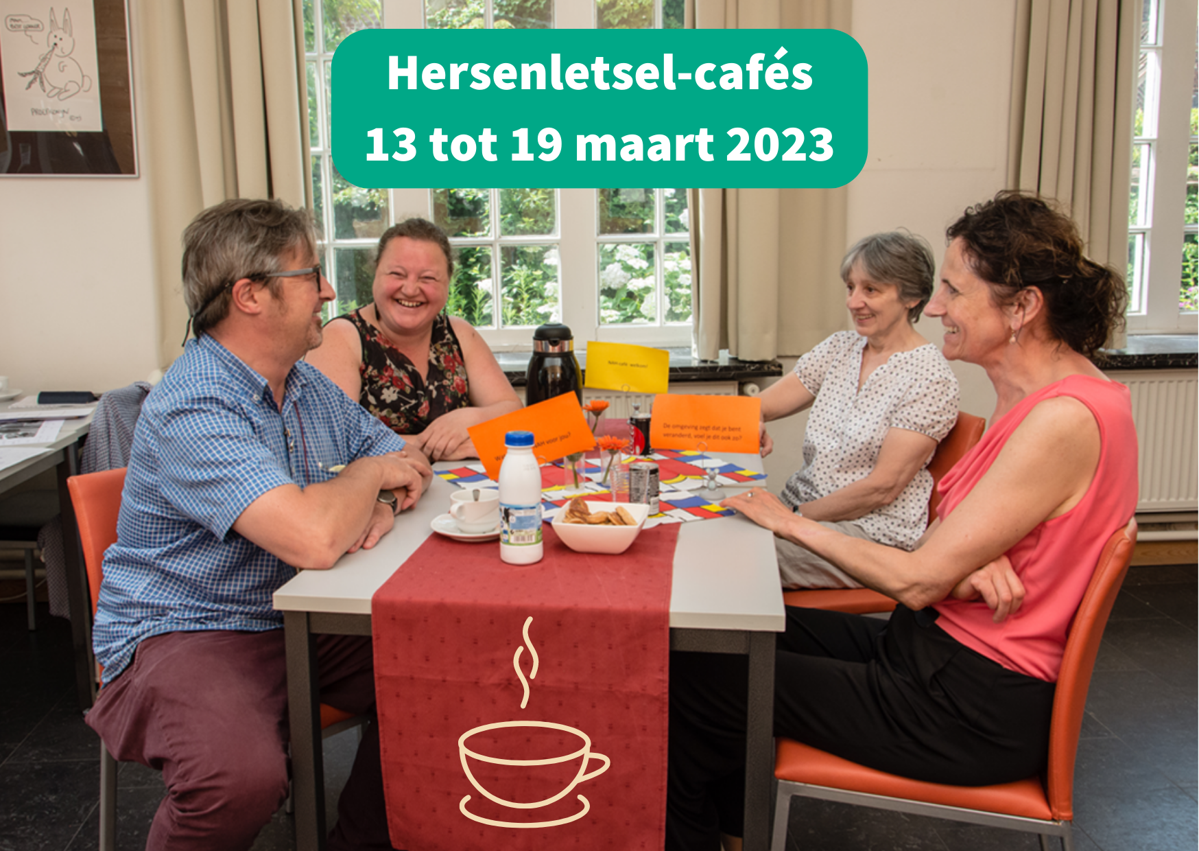 Oproep organisatoren van Hersenletsel-cafés - 13 tot 19 maart